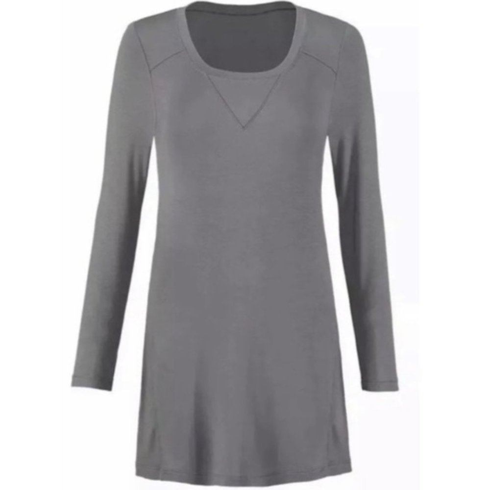 CAbi | Swing Tee Drizzle Grey